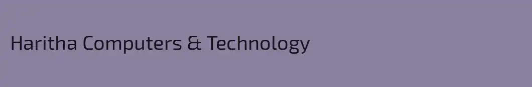 Haritha Computers & Technology